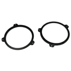 BMW 3 Series E46 1998-2005 Rockford Fosgate R165S 16.5cm Front Doors Component Speakers Upgrade Kit