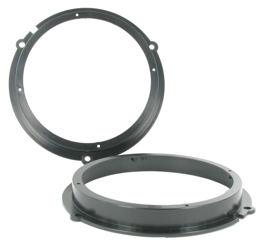 Ford C-Max, Edge, Fiesta, Focus, KA, Kuga, Mondeo, Tourneo, Transit, Ranger  Front Door And Rear Side Shelf 165mm Speaker Adaptors CT25FD10
