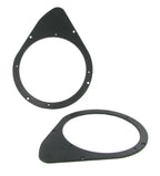 Fiat 500 2007 - 2015 with 2 x JBL STAGE1 61F 240W Peak 6-1/2" Stage Series 2-Way Coaxial Speakers
