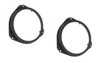 Fiat 500 2007-2014 Kenwood KFC-S1766 Front and Rear Door Speaker Upgrade Kit