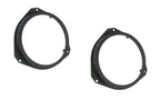 Fiat 500 2007-2014 Focal ACX165 Auditor 2 Way Coaxial Front Door and Rear Side Panel Speaker Upgrade Kit