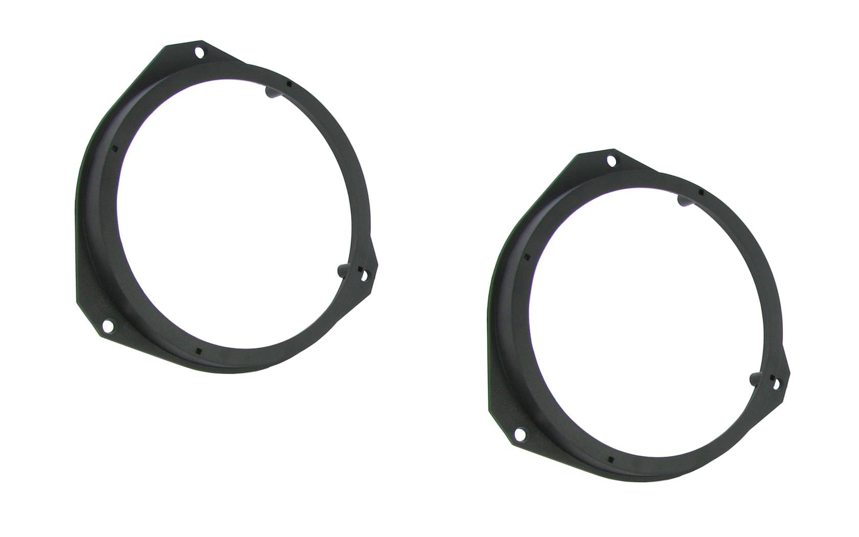 Fiat 500 2007-2014 Focal ACX165 Auditor 2 Way Coaxial Front Door and Rear Side Panel Speaker Upgrade Kit