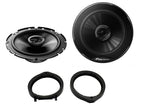 Honda Accord, Civic, Crosstour, CR-Z, Insight, Jazz Pioneer TS-G1720F Front Door Car Speakers Upgrade Kit