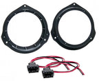Mercedes C, E, V-Class, GLK, ML, Vito Front/Rear Door Speaker Adaptors CT25MC18 + CT55-MB01