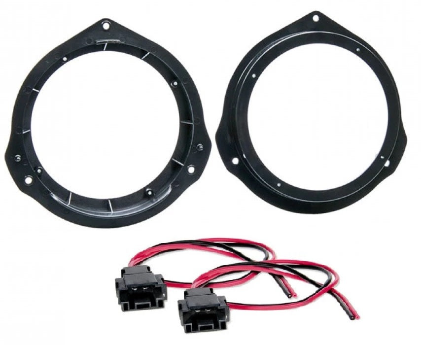 Mercedes C, E, V-Class, GLK, ML, Vito Front/Rear Door Speaker Adaptors CT25MC18 + CT55-MB01