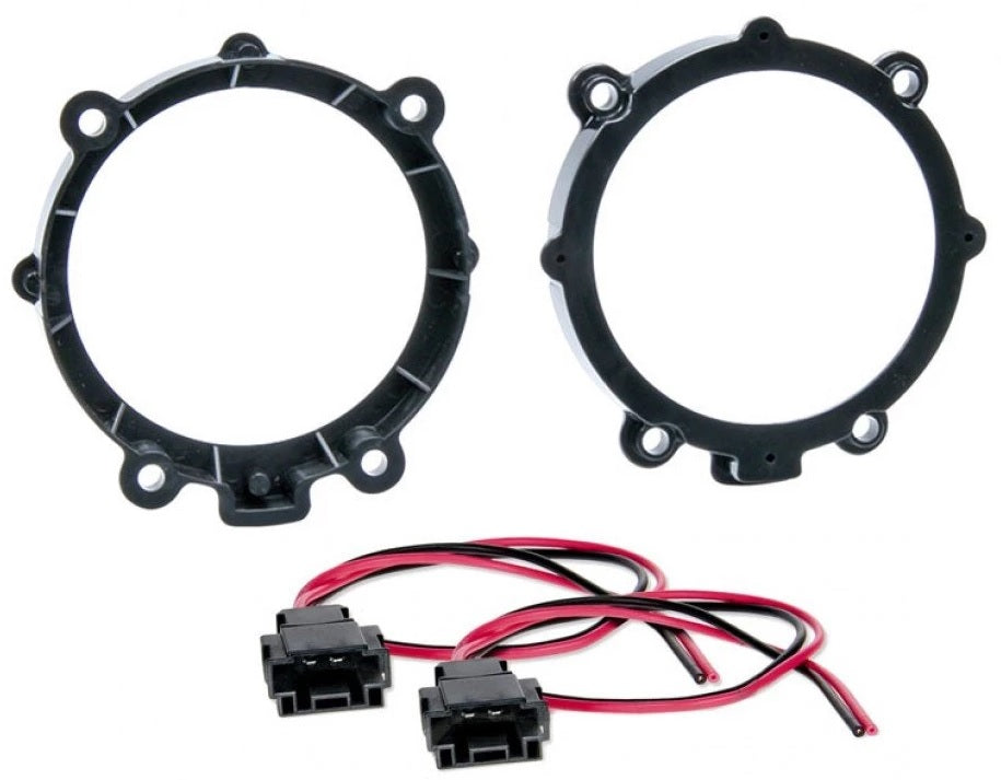 Volkswagen Crafter 2006-2016 Front Door 130mm Speaker Adaptor Plugs CT25MC19 + CT55-MB01