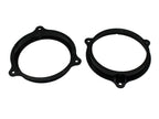 Nissan Almera, Juke, Micra, Note, NV200, Pulsar, Qashqai, Teana, Qashqai, Tiida, Xtrail 165mm Front Door Speaker Adaptors CT25NS01 + CT55-DC01