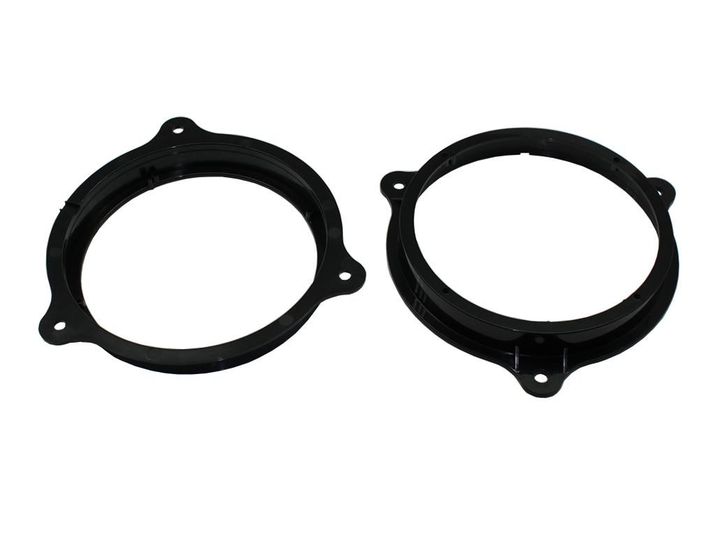 Nissan Almera, Juke, Micra, Note, NV200, Pulsar, Qashqai, Teana, Qashqai, Tiida, Xtrail 165mm Front Door Speaker Adaptors CT25NS01 + CT55-DC01