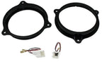 Nissan Almera, Juke, Micra, Note, NV200, Pulsar, Qashqai, Teana, Qashqai, Tiida, Xtrail 165mm Front Door Speaker Adaptors CT25NS01 + CT55-DC01