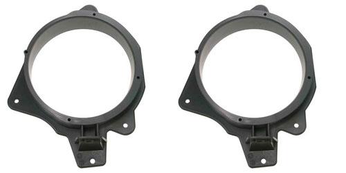 Peugeot 207 2006-2012 Rear Door 16.5cm Speaker Adaptors CT25PE02