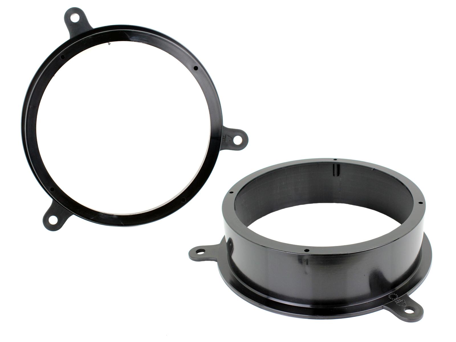 Renault Scenic, Grand-Scenic 2009-2013 Pioneer TSA1671F 16.5cm Front and Rear Doors Car Speakers Upgrade Kit