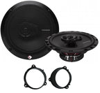 Renault Kangoo 2012-2019 Rockford Fosgate R165X3 Coaxial Car Speakers Speaker Adaptor