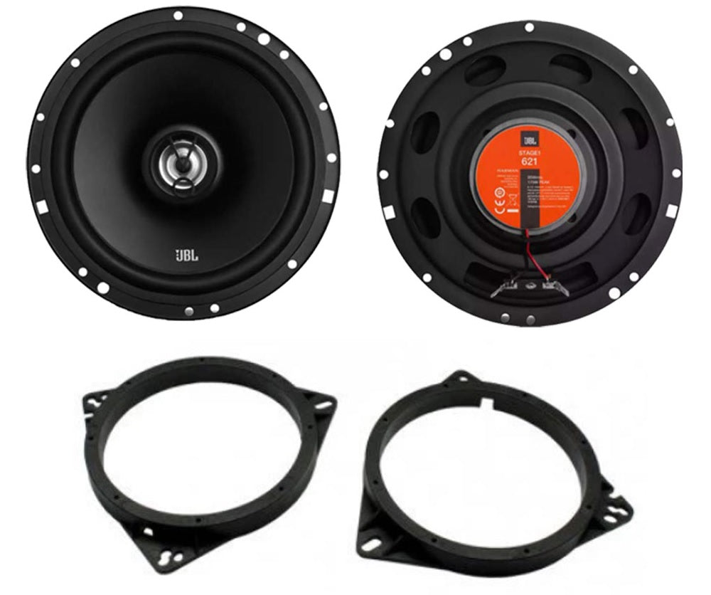 Toyota Models JBL Stage1 61F Front and Rear Speakers Upgrade Kit