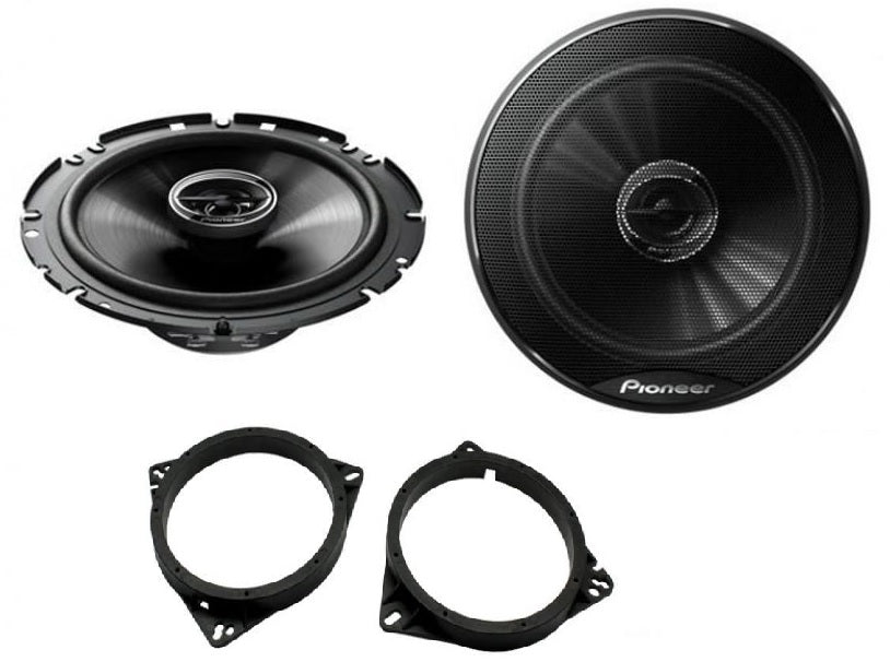 Toyota Prius (2001 - 2012) Pioneer TS-G1720F Front Door Speakers Upgrade Kit