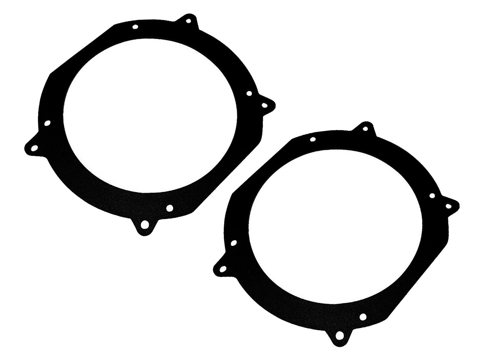 Volvo 740, 760, 940, 960 130mm Front  Door Speaker Adaptor CT25VL06