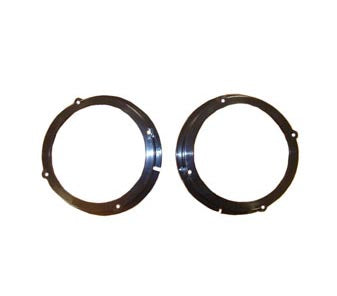 VW Beetle, Bora, Golf, Passat, Polo, Scirocco 165mm Speaker Adaptors CT25VW01 w/ Speaker Connectors