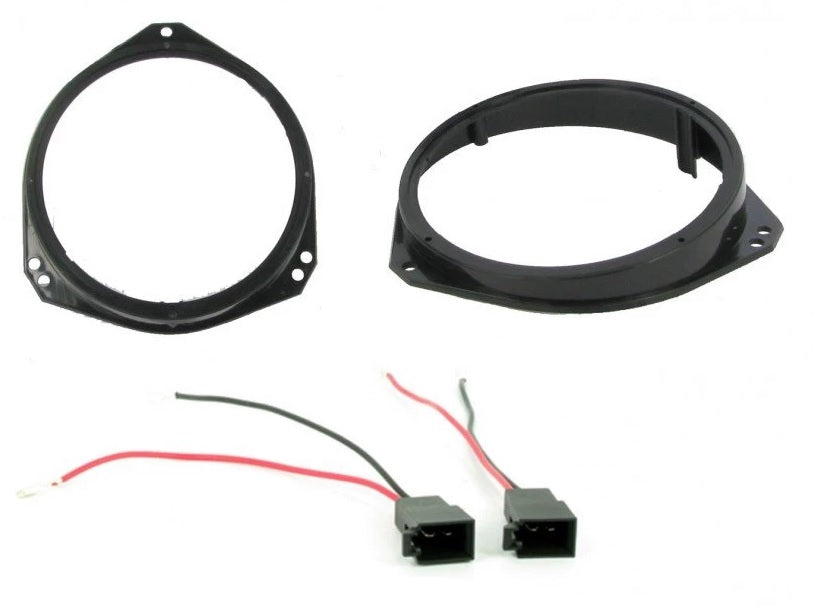 Vauxhall Astra Calibra Meriva Omega Zafira Vectra Front door Speaker Adaptors and Plugs CT25VX01 + CT55-VX01