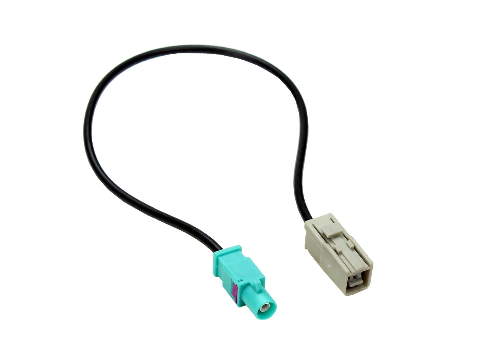Volkswagen Golf, Skoda Octavia 3 GT5 to Water Blue Male Fakra antenna adapter (Length: 30cm) CT27AA186