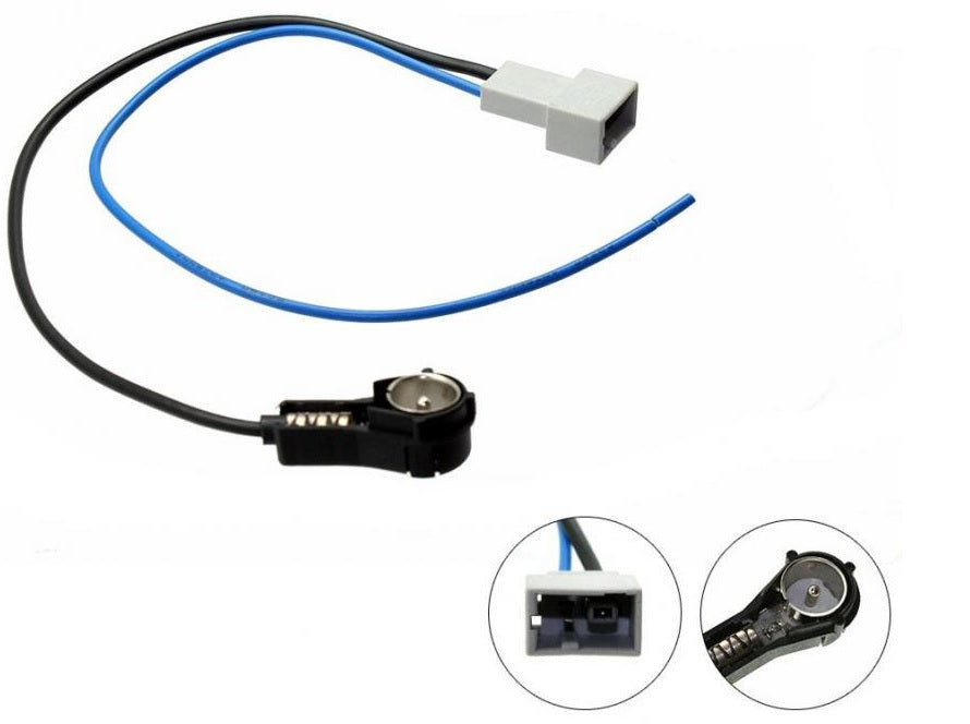 Mazda 2, 3, 6, CX-7, CX-9, MX-5 ISO Aerial Antenna Adaptor CT27AA37