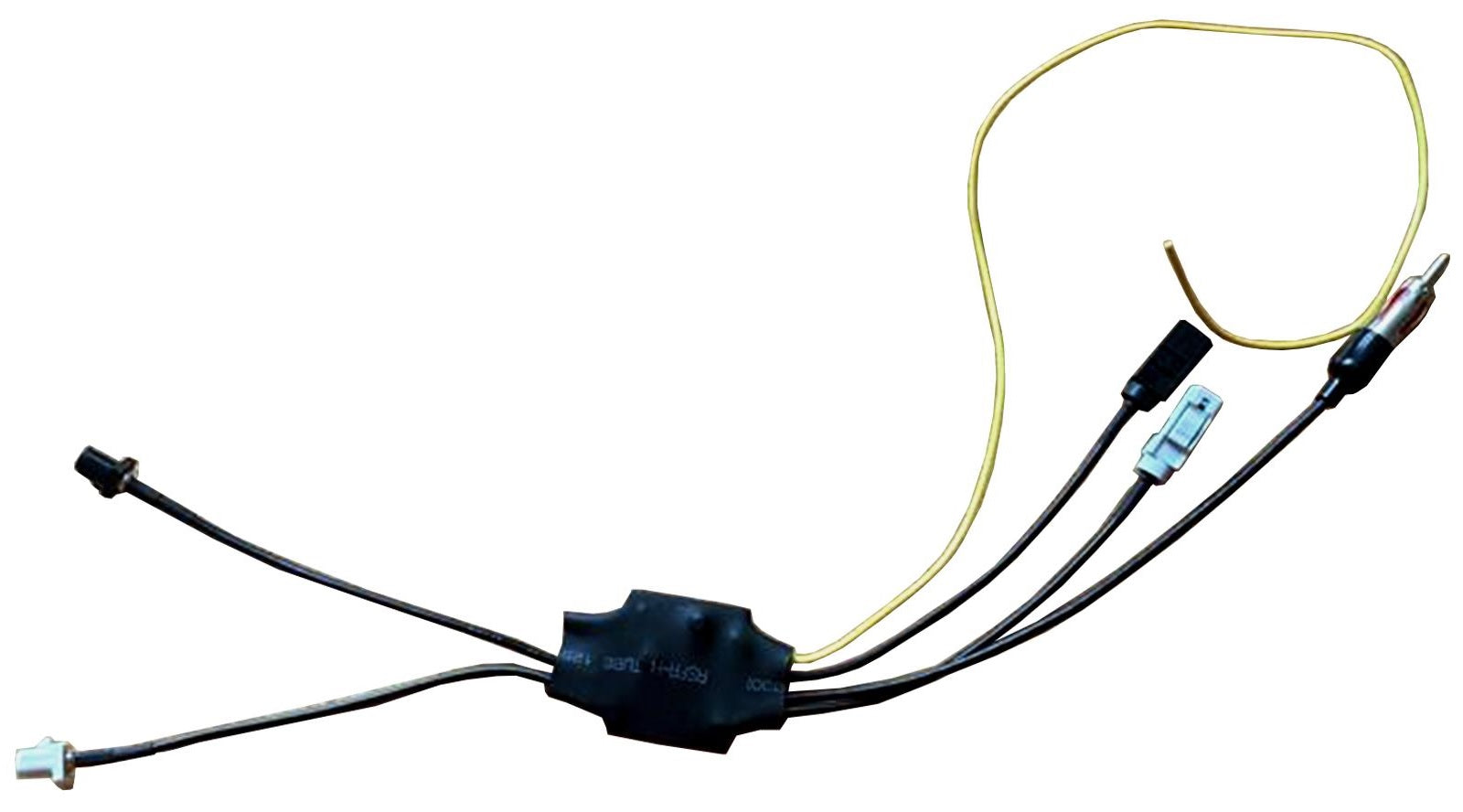 BMW 3/4-Series Fakra to Fakra antenna adapter with additional Male DIN connector CT27BM01