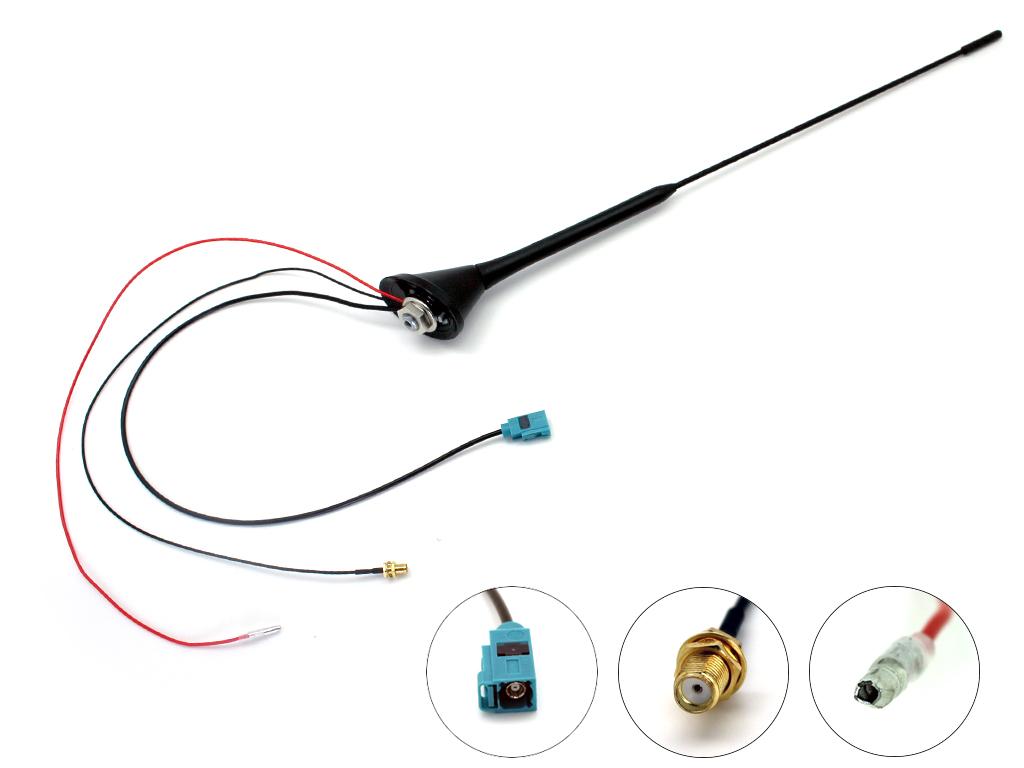 Universal AM/FM & DIGITAL RADIO DAB ROOF MOUNT WHIP ANTENNA CT27UV84