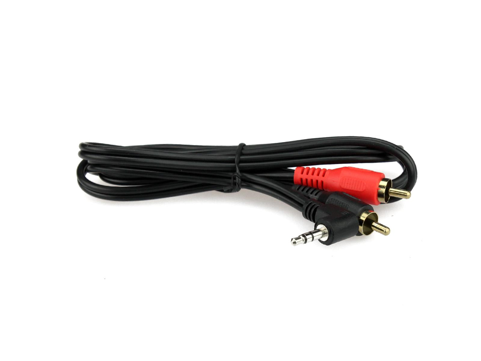 Aux Cable - 3.5mm Jack - RCA lead. 1 Metre CT29AX01