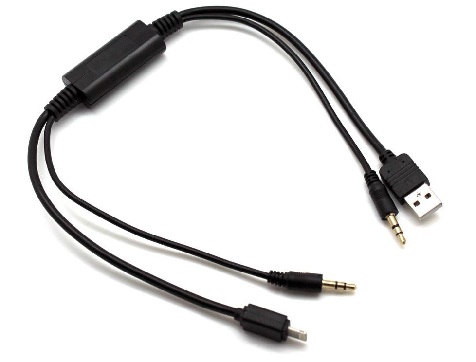 BMW and Mini All-Models Android iPhone iPod Aux In Adapter Lead CT29BM05
