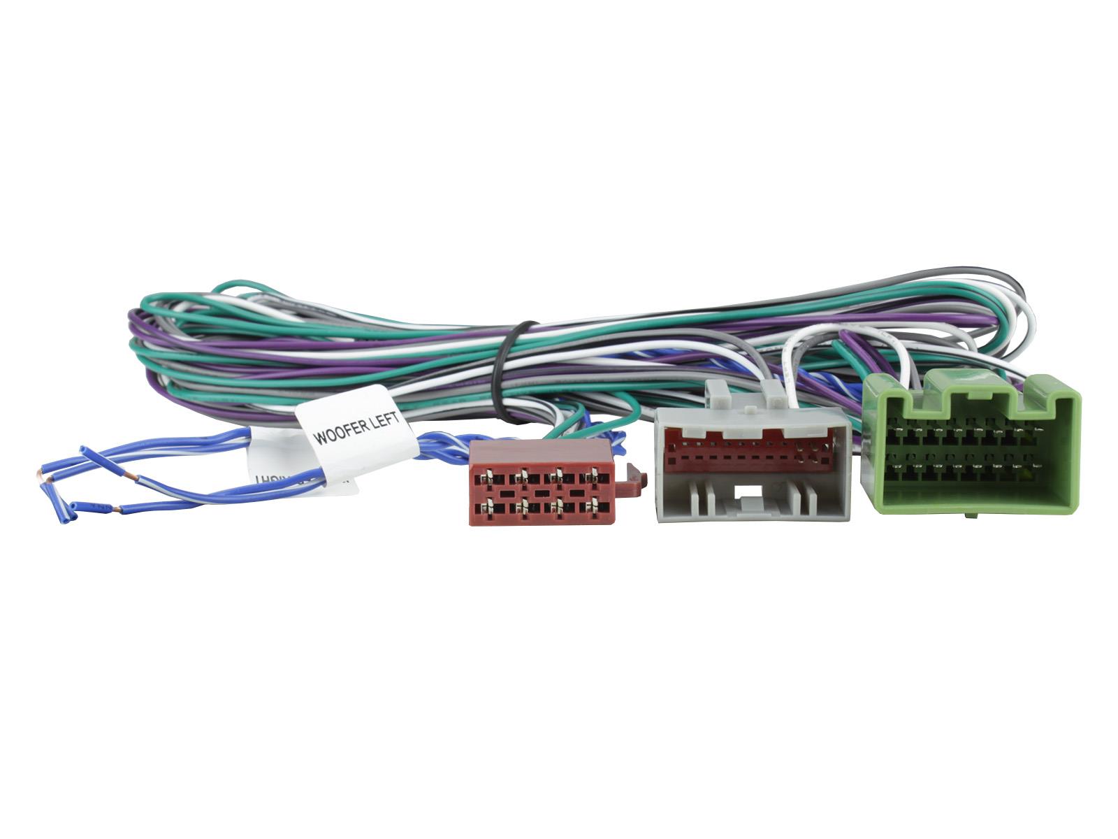 Land Rover Discovery,  Range-Rover-Sport, 2004-2009 Amplifier bypass cable Landrover with Harman/Kardon LOGIC 7 amplifier CT51-LR10