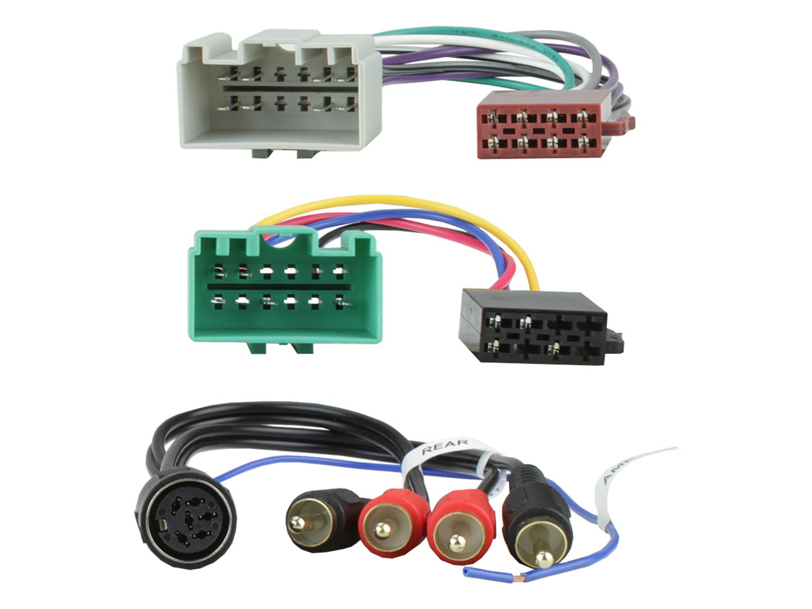 Volvo  XC70 2000-2007 Active System Adapter Wiring Harness to ISO harness lead CT51-VL04