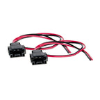 BMW 3 Series (E46) with Alpine SXE-1725S, SXE-1325S 2-Way Front and Rear Door Speakers Fitting Kit