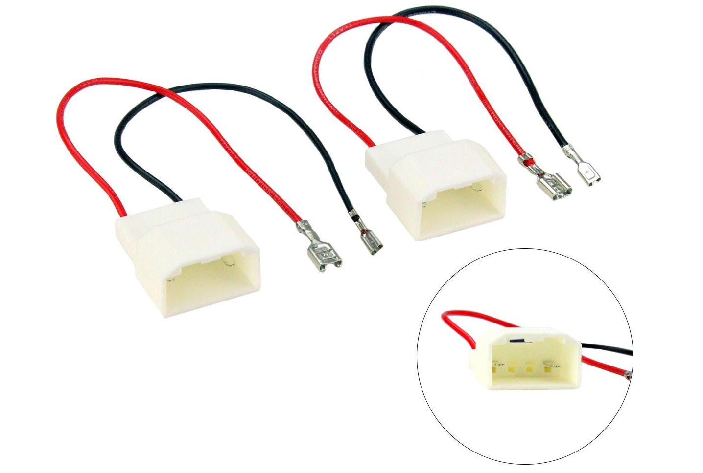 Ford C-Max, Fiesta, S-Max Speaker Adapter Harness Converts OEM Harness To Standard Aftermarket Speaker Connectors CT55-FD02