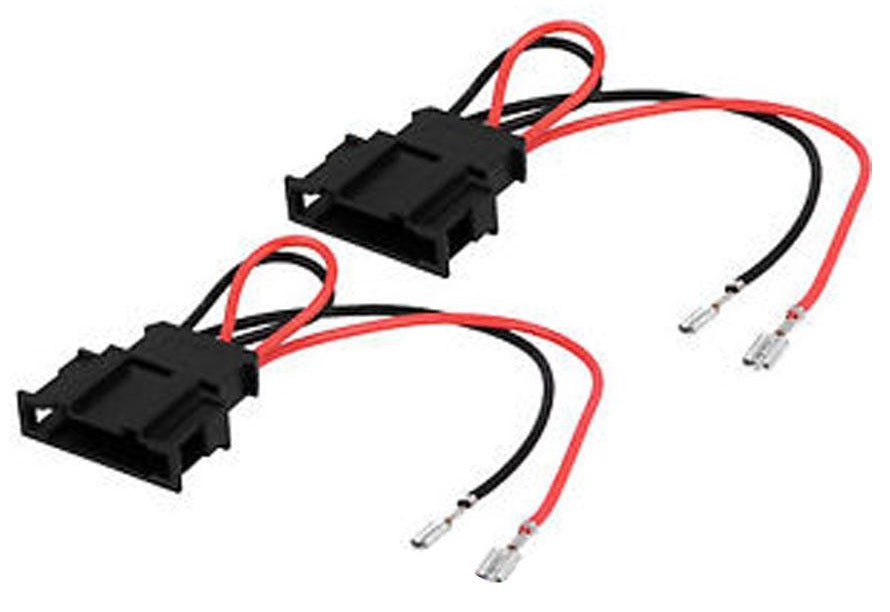 VW Beetle, Bora, Golf, Passat, Polo, Scirocco 165mm Speaker Adaptors CT25VW01 w/ Speaker Connectors