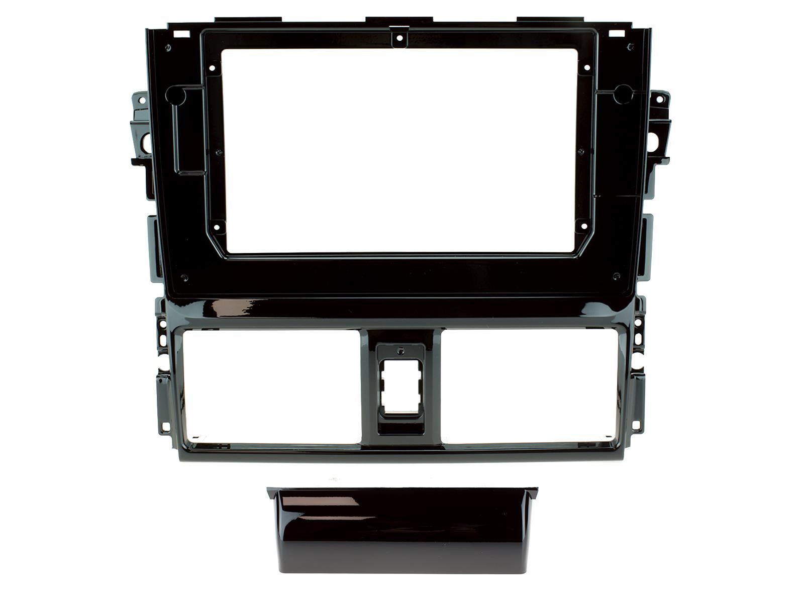 Toyota Yaris, Vios 2013-2021 Double Din Stereo Fascia Panel for tablet-style headunits CT80TY04