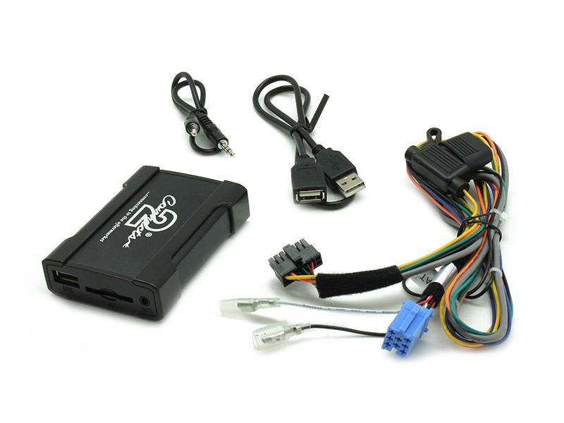 Fiat Doblo, Punto, Multipla Inputs For Aux & SD Card Plus Optional Bluetooth Blaupunkt/VDO CTAFAUSB001