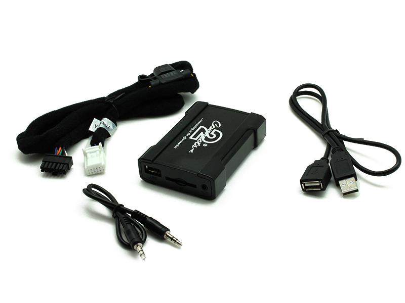 Lexus USB Adapter Includes Inputs for Aux & SD Card Plus Optional Bluetooth CTALXUSB001