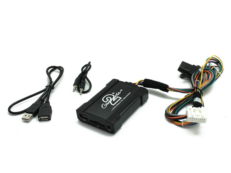 Mazda 3, 5, 6, MX-5, RX-8 USB Adapter. Also Includes Inputs For Aux & SD Card Plus Optional Bluetooth CTAMZUSB001