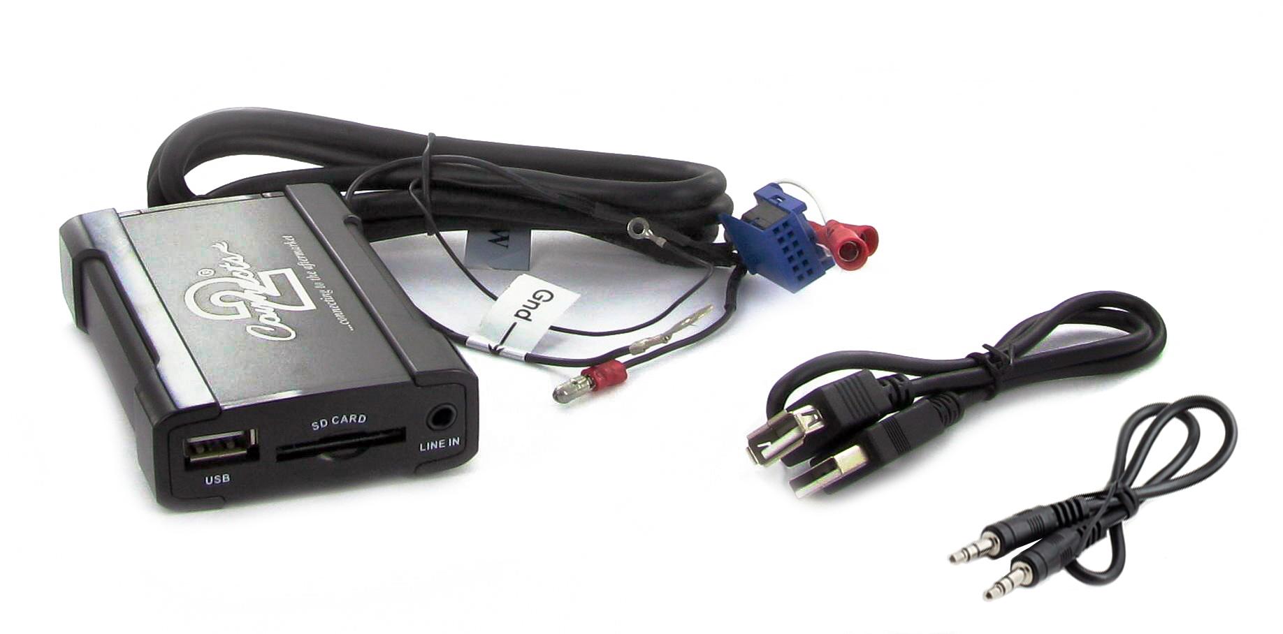 Seat Altea, Alhambra, Ibiza, Leon, Toledo Bluetooth iPhone Aux In Music Interface A2DP CTASTUSB002
