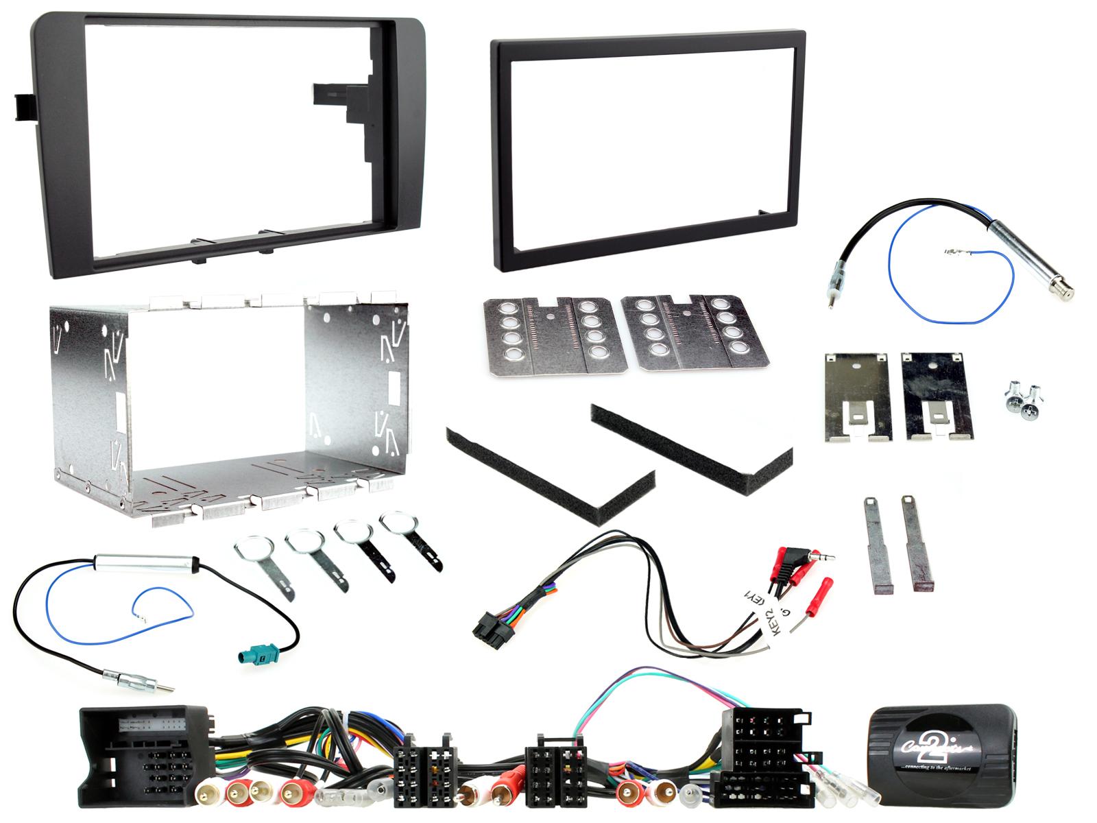 Audi A3 2003-2012 Double Din Complete Fitting Kit CTKAU01