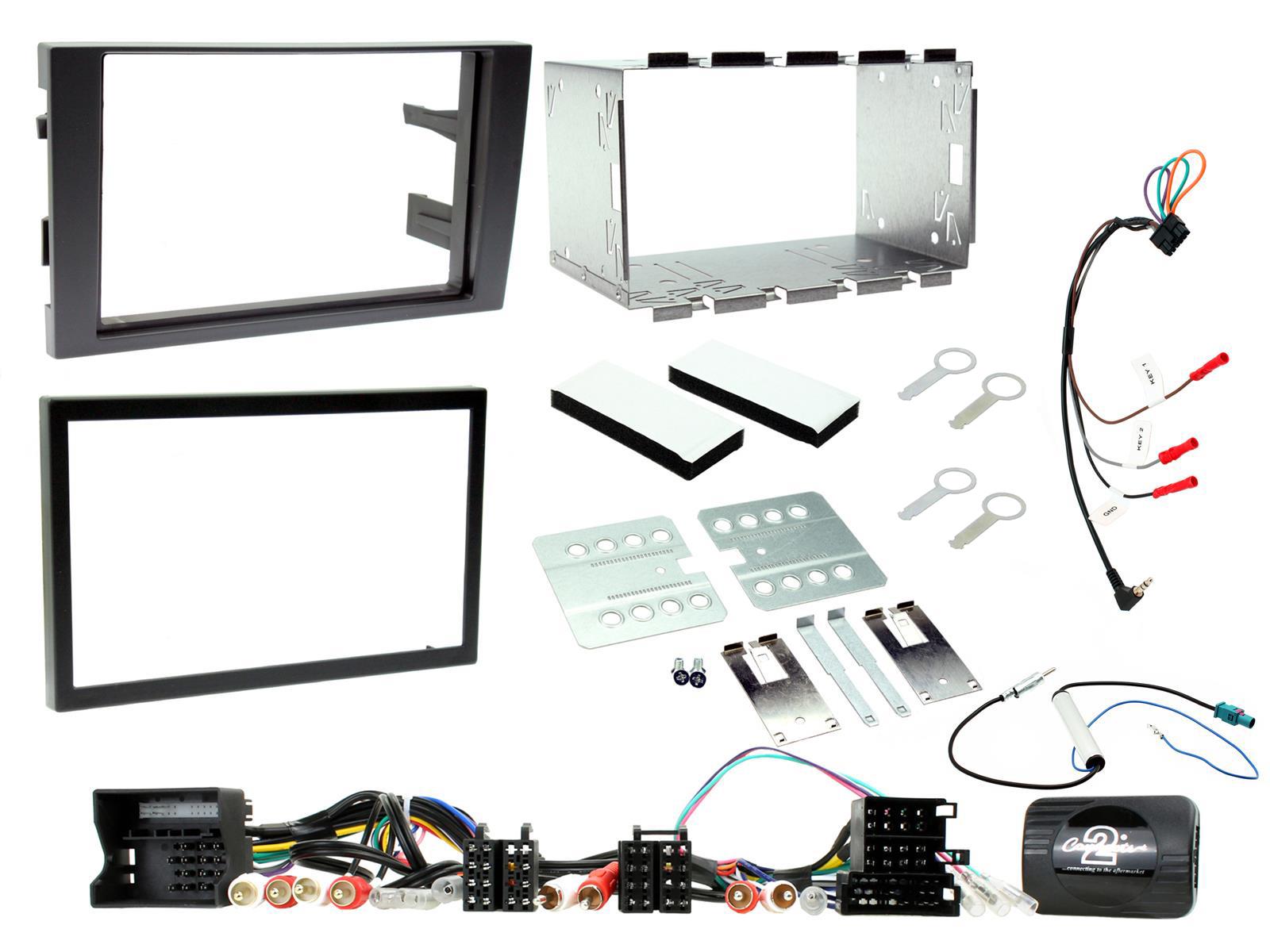 Audi A4 2001-2008 Double Din Complete Fitting Kit CTKAU02