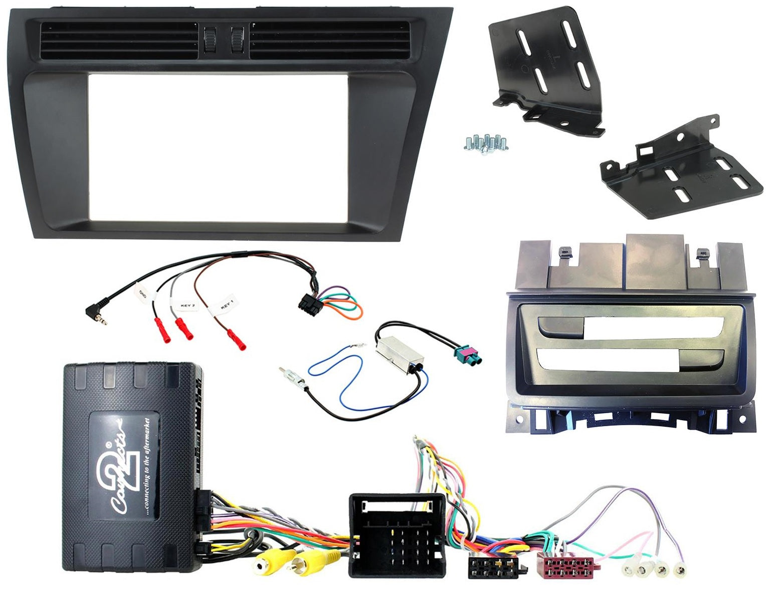 Audi A4 A5 2008-2015 Non Amplified Complete Single or Double Din Installation Kit CTKAU12
