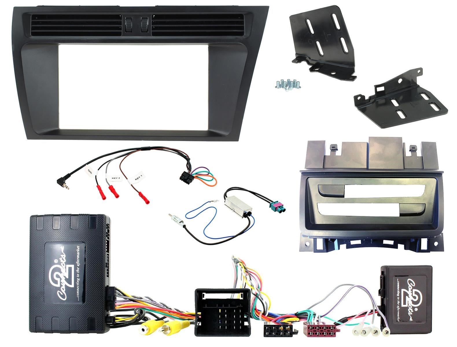 Audi A4 A5 2008 to 2015 Complete Single or Double Din Installation Kit CTKAU13