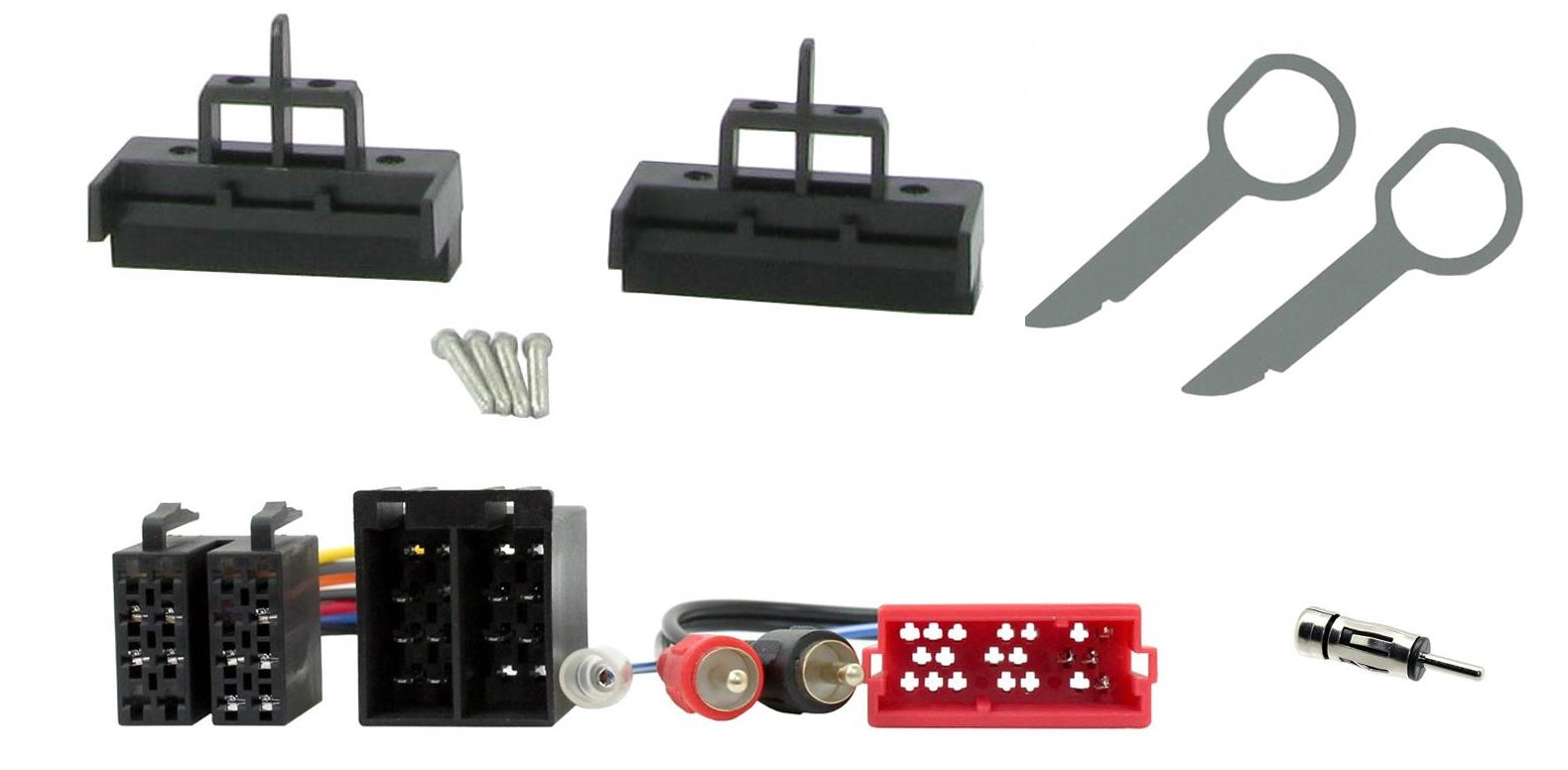 Audi A2, A3, A4, A6 Complete Single Din Installation Kit CTKAU16-ISO