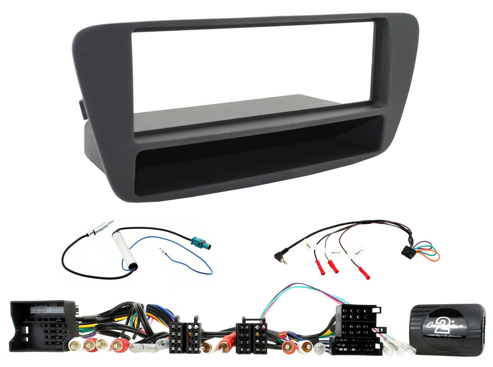 Audi Q3 2011-2018 Complete Single Din Installation Kit CTKAU18