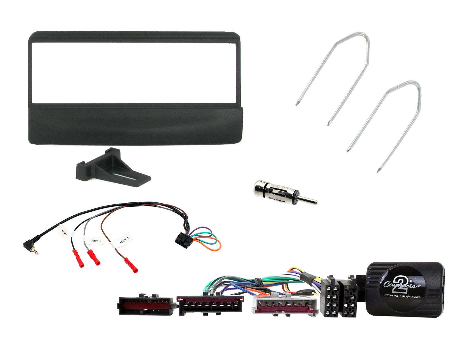 Ford Escort, Fiesta, Focus, Mondeo, Puma, Transit Car Stereo Fitting Kit  (Black) CTKFD27