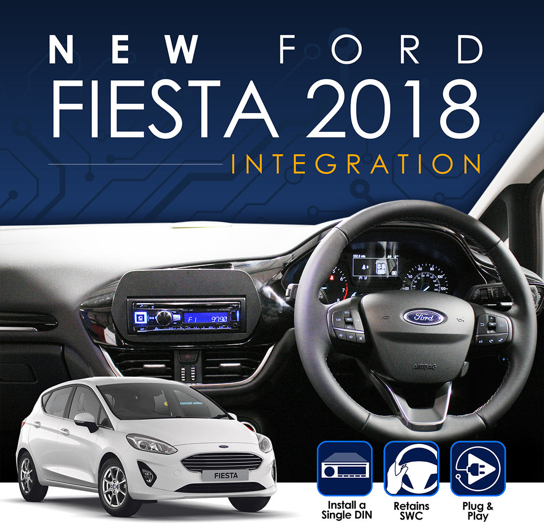 Ford Fiesta 2018 onwards Single Din Complete Fitting Kit CTKFD69