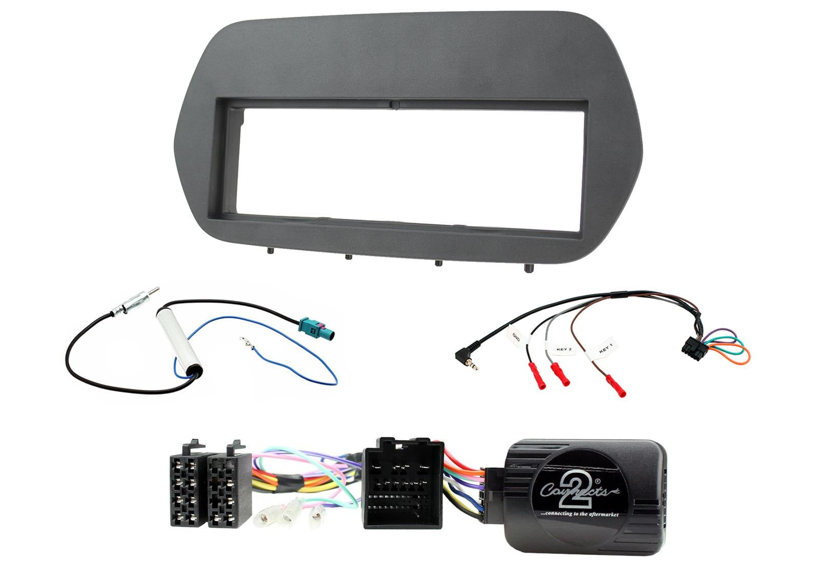 Ford Fiesta 2018 onwards Single Din Complete Fitting Kit CTKFD69