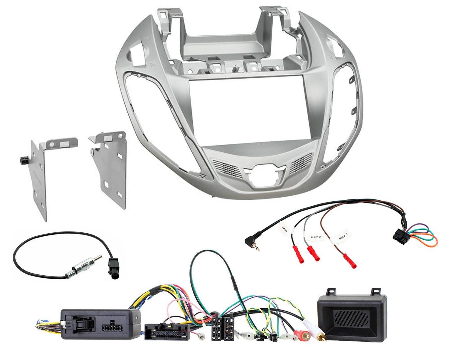 Ford B-Max 2012-2017 Double Din Car Stereo Fascia Fitting Kit CTKFD71