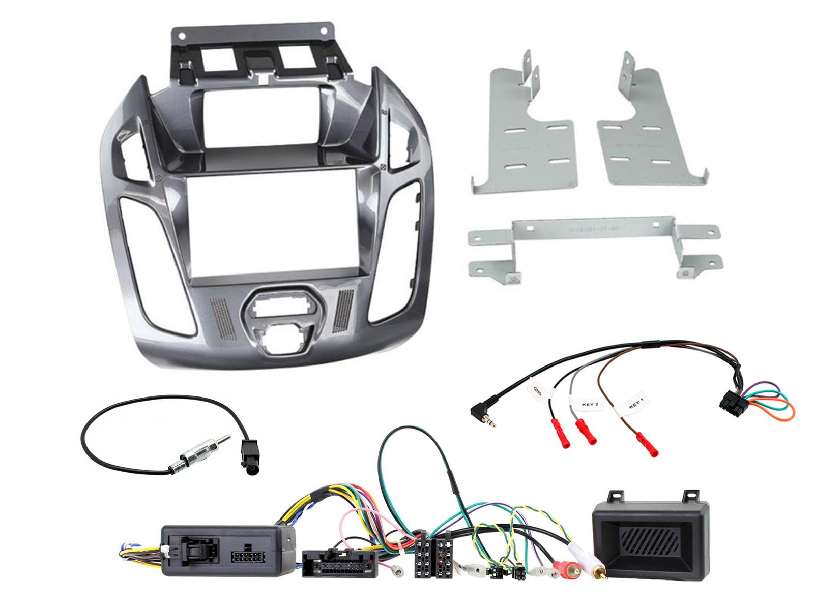 Ford Transit-Connect 2013 onwards Double Din Car Stereo Fascia Fitting Kit CTKFD78