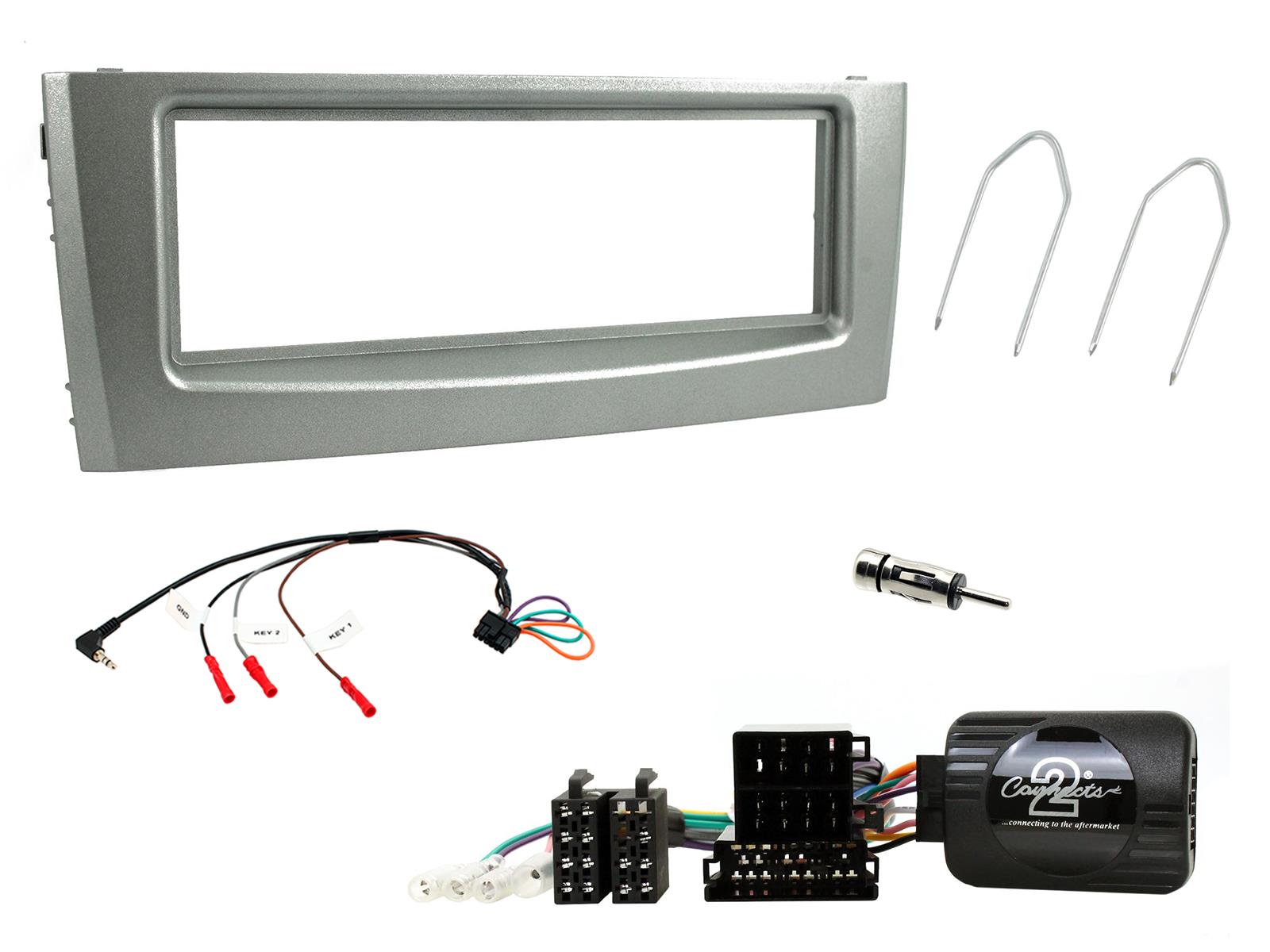 Fiat Grande-Punto 2005-2010 Complete Double Din Installation Kit in Beige CTKFT01