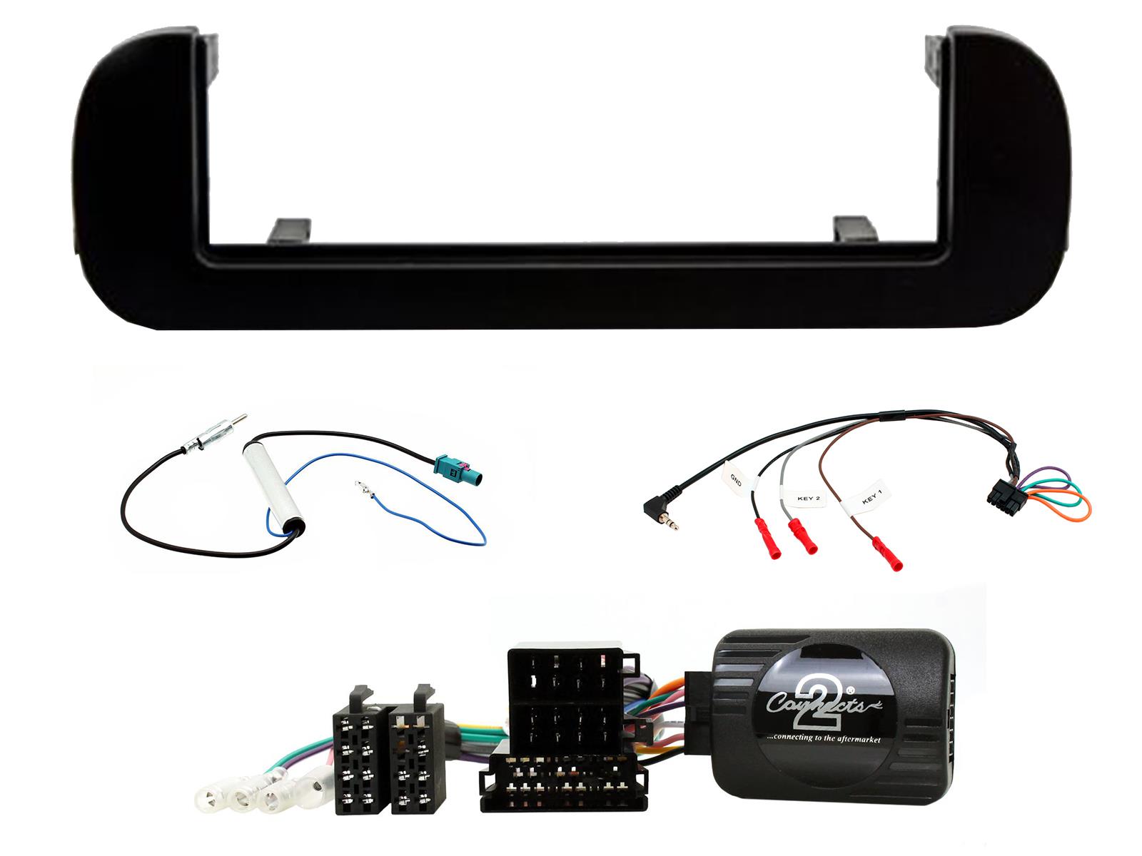 Fiat Panda 312/319 2012-2020 Single Din Car Stereo Fascia Fitting Kit CTKFT28
